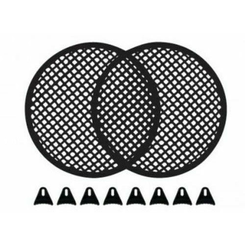 1 Pair 6.5" Speaker Waffle Grill Mesh Cover for Speakers And Woofers GR-6.5