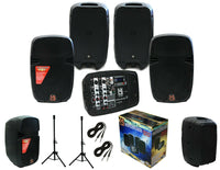 Thumbnail for MR DJ PBX210COMBO Portable all in One Personal PA/DJ KTV System 2X 10
