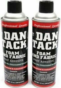 Thumbnail for Dan Tack Spray Adhesive 12.00oz  Professional Industrial Strength  2 BIG CANS