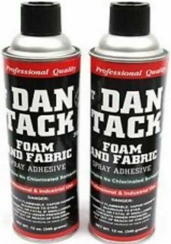 Dan Tack Spray Super Adhesive 12.00oz  Professional Industrial Strength  2 CANS