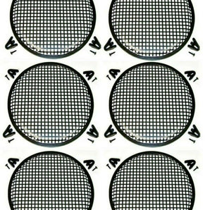 6 XP Audio 10" Subwoofer Metal Mesh Cover Waffle Speaker Grill Protect Guard DJ