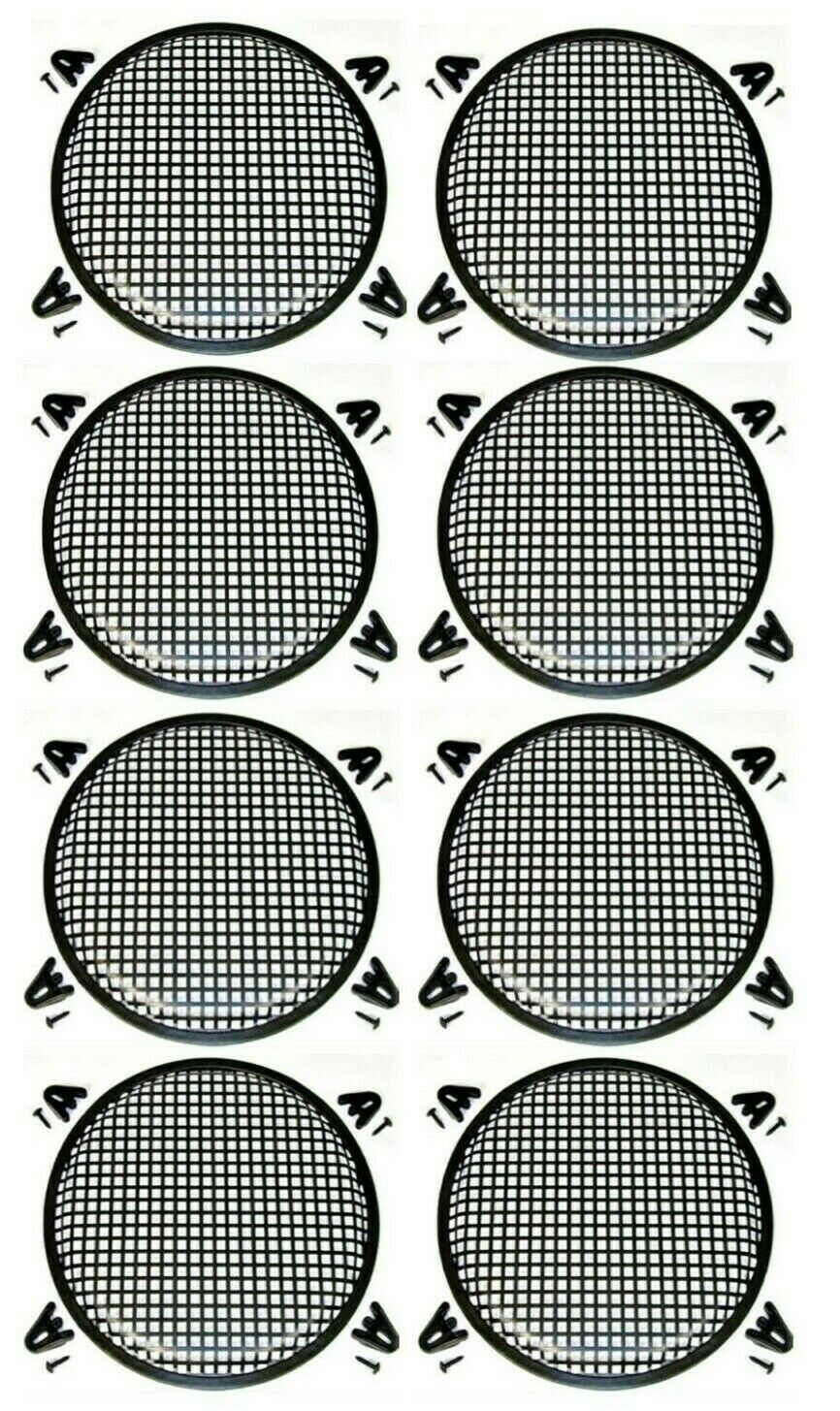 8 Patron 10" Subwoofer Metal Mesh Cover Waffle Speaker Grill Protect Guard DJ