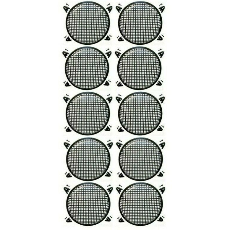 10 Absolute 10" Subwoofer Metal Mesh Cover Waffle Speaker Grill Protect Guard DJ