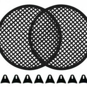 2 American Terminal 10" SubWoofer Metal Mesh Cover Waffle Speaker Grill Protect Guard DJ