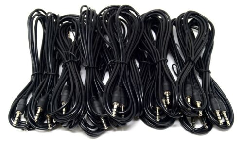 10 pcs American Terminal 3.5mm 6 ft male to male adapter cable ipod, mp3, smartphone, tablet