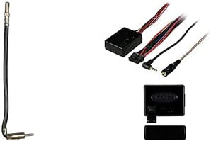 Metra Axxess ASWC-1 Universal Steering Wheel Control Interface & 40-CR10 Chrysler 2001-Up Car Antenna Adapter