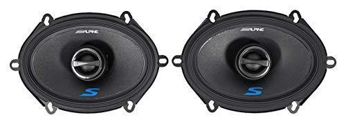 Alpine S 5x7 Front + Rear Speaker Replacement For 2001-05 Ford Explorer Sport Trac