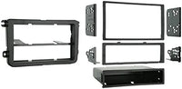 Thumbnail for Compatible with Volkswagen Jetta 2016 2017 2018 Single or Double DIN Stereo Radio Install Dash Kit