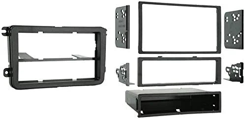 Compatible with Volkswagen GTI 2006 - 2014 Single or Double DIN Stereo Radio Install Dash Kit