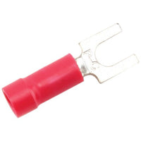 Thumbnail for American Terminal ISR8-100 Vinyl Fork Terminals (Red)