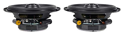 Alpine S-S65 Car Audio Type S Series 6 1/2" 320 Watt Speakers - 2 Pair with 20' Speaker Wire Package