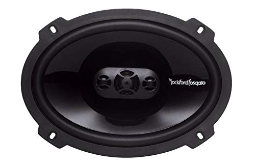Rockford Fosgate P1694 6 x 9" 150 Watt 4 Way Car Coaxial Speakers Audio with Grilles, Pair (4 Pack)