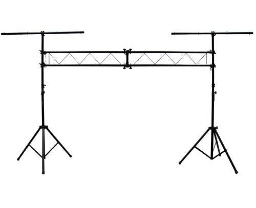 10 Feet Lighting Stand 10Feet Mobile Portable Dj Band PRO Audio PA DJ Light Lighting Stage Fixture Truss Stand with T-Bar Trussing Stage System