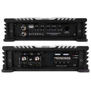 Hifonics GE3500.1D GEMINI ELITE 3500 Watt Peak Car Audio Subwoofer Mono Amplifier + AMP KIT