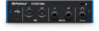 Thumbnail for PreSonus Studio 24c 2x2, 192 kHz, USB Audio Interface with Studio One Artist and Ableton Live Lite DAW Recording Software