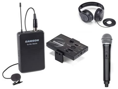 Samson Go Mic Mobile Combo Professional Wireless System for Mobile Video