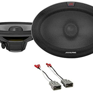 Alpine R2-S69 6x9" Rear Factory Speaker Fit 2002-2006 Toyota Camry