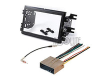 Thumbnail for Absolute USA Compatible with Ford F-250 F-350 F-450 F-550 2005 2006 2007 Double DIN Stereo Harness Radio Dash Kit (ABS95-5812)