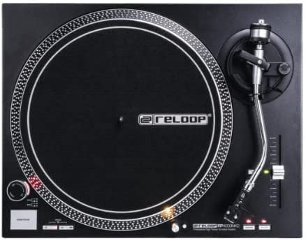 Reloop RP-4000-MK2 QUARTZ-DRIVEN DJ TURNTABLE WITH HIGH-TORQUE DIRECT DRIVE