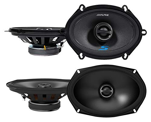 Alpine S-S57 5x7" Car Speakers+ S-S69 6x9" Speakers