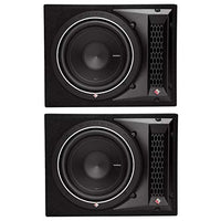 Thumbnail for Rockford Fosgate 500W Punch Single P1 10 Inch Loaded Subwoofer Enclosure(2 Pack)