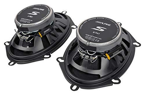 Alpine S 5x7 Front + Rear Speaker Replacement For 2001-05 Ford Explorer Sport Trac