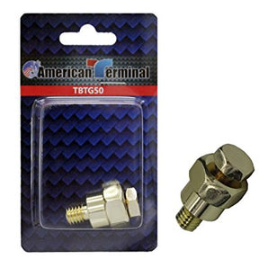 American Terminal TBTG-50 GM Side Mount Short Post Adapter Battery Terminal
