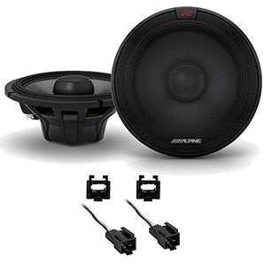 Metra 72-6512 Speaker Harness Fit Chrysler 90-07 Cherokee + R2-S65 6.5" Coaxial