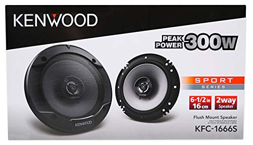 Kenwood Front Factory Speaker REPLACE Kit For 2000-2007 Chevrolet Monte Carlo