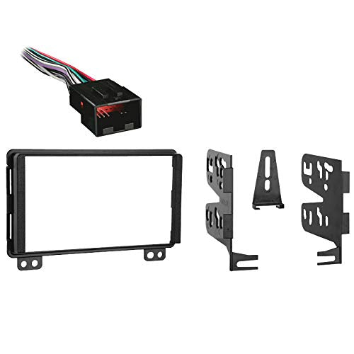 Metra 95-5026 70-1771 Compatible with Ford Explorer 2002 2003 Double DIN Stereo Harness Radio Install Dash Kit Package