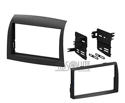Absolute USA ABS95-8208 Fits Toyota Sienna 2004-2010 Double DIN Stereo Harness Radio Install Dash Kit Package