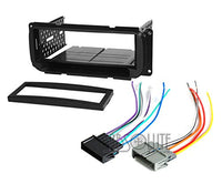 Thumbnail for Absolute USA ABS99-6501-2 Fits Jeep Cherokee 1997-2001 Single DIN Stereo Harness Radio Install Dash Kit Package