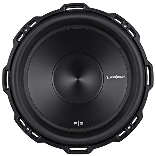 2 Rockford Fosgate Punch P2D4-12 12" 1600W Subwoofers + Sealed Enclosure Box