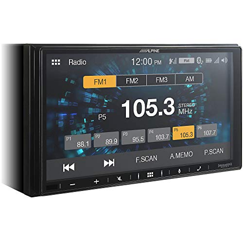 Alpine ILX-W650 Digital Multimedia 7-Inch Screen Mechless Bluetooth Car Receiver