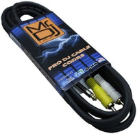 Thumbnail for Mr. Dj CQDR6 6-Feet 1/4-Inch Male to Dual RCA Male Cable