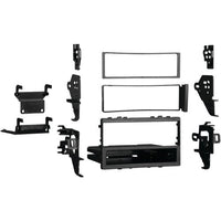 Thumbnail for Metra Electronics 99-7898 1988 - 2006 Honda / Acura Single-DIN Installation Multi Kit Pocket with mounting of a DIN Radio or an ISO DIN Radio, Includes Rear Support Bracket