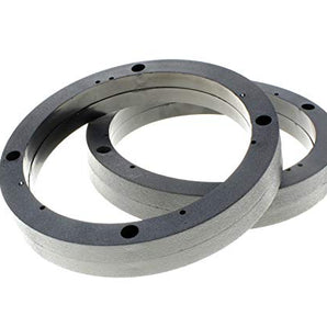 American Terminal AT65ADP 2 Pack 6 1/2 inch Speaker Spacer 1/2" inch Depth Extender Rings 6.5" Pair