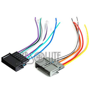 Absolute USA ABS99-6505-2 Fits Jeep Grand Cherokee 1999 2000 2001 Single DIN Stereo Harness Radio Install Dash Kit