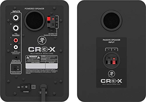 Mackie Bundle with CR3-X Studio Monitor - Pair + ProFX10v3 10-channel Mixer with USB and Effects