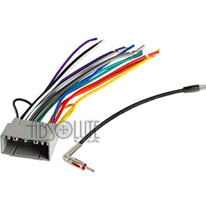 Absolute USA ABS99-6505 Fits Jeep Liberty 2002-2007 Single DIN Stereo Harness Radio Install Dash Kit Package