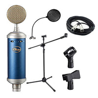 Thumbnail for Blue Bluebird SL Large-Diaphragm condenser microphone,Mic Boom Stand,XLR cable and Pop Filter