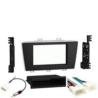 Thumbnail for Metra 99-8909 Single DIN Radio Stereo Kit Bundled with 70-1761 Aftermarket Radio Harness & 40-LX11 Aftermarket Radio Antenna Adapter Compatible with Subaru Outback 2018
