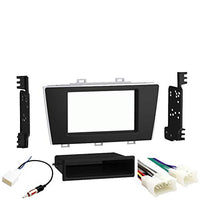 Thumbnail for American Terminal 99-8909 Single DIN Radio Stereo Kit Bundled with 70-1761 Aftermarket Radio Harness & ATLX11 Aftermarket Radio Antenna Adapter Compatible with Subaru Outback 2018