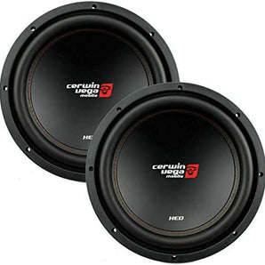Cerwin-Vega XED12V2 Pair 1000 Watt 12" Car Audio Subwoofers