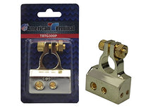 Thumbnail for American Terminal TBTG-300P 4/8/10 Gauge AWG Positive Chrome Battery Terminal Connector