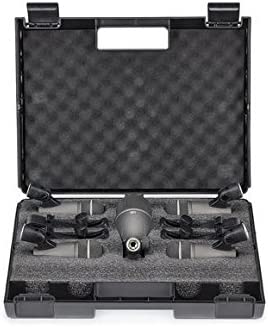 Samson DK705 5-Piece Drum Microphone Kit Bundle with Stand & 3 XLR Cable