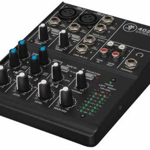 Mackie 402VLZ4 4-Channel Compact Mixer with Cables Bundle