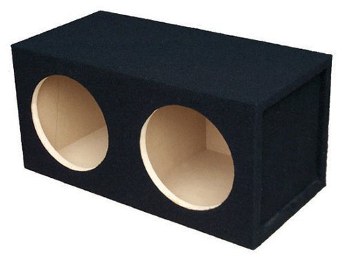 Absolute DSS12 Dual 12" Sealed Carpeted Subwoofer Enclosure Empty Box