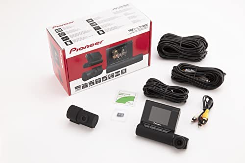 Pioneer VREC-DZ700DC 2-Channel Dual Recording HD Dash Camera System with GPS and Wi-Fi