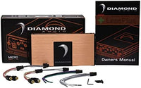 Thumbnail for Diamond Audio MICRO4V2 4-Channel 600W RMS Class D Amplifier + 0 Gauge Amp Kit